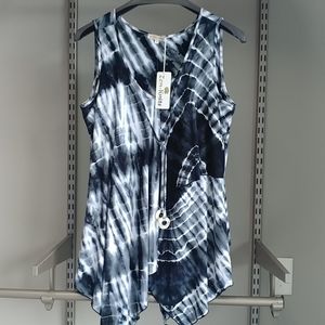 Bali batiks resortwear sleeveless top